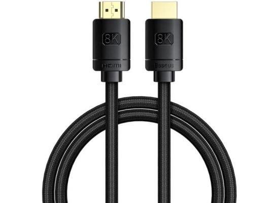 Baseus High-Definition Series 2.1 HDMI 8K to HDMI 8K Adapter Cable - Black